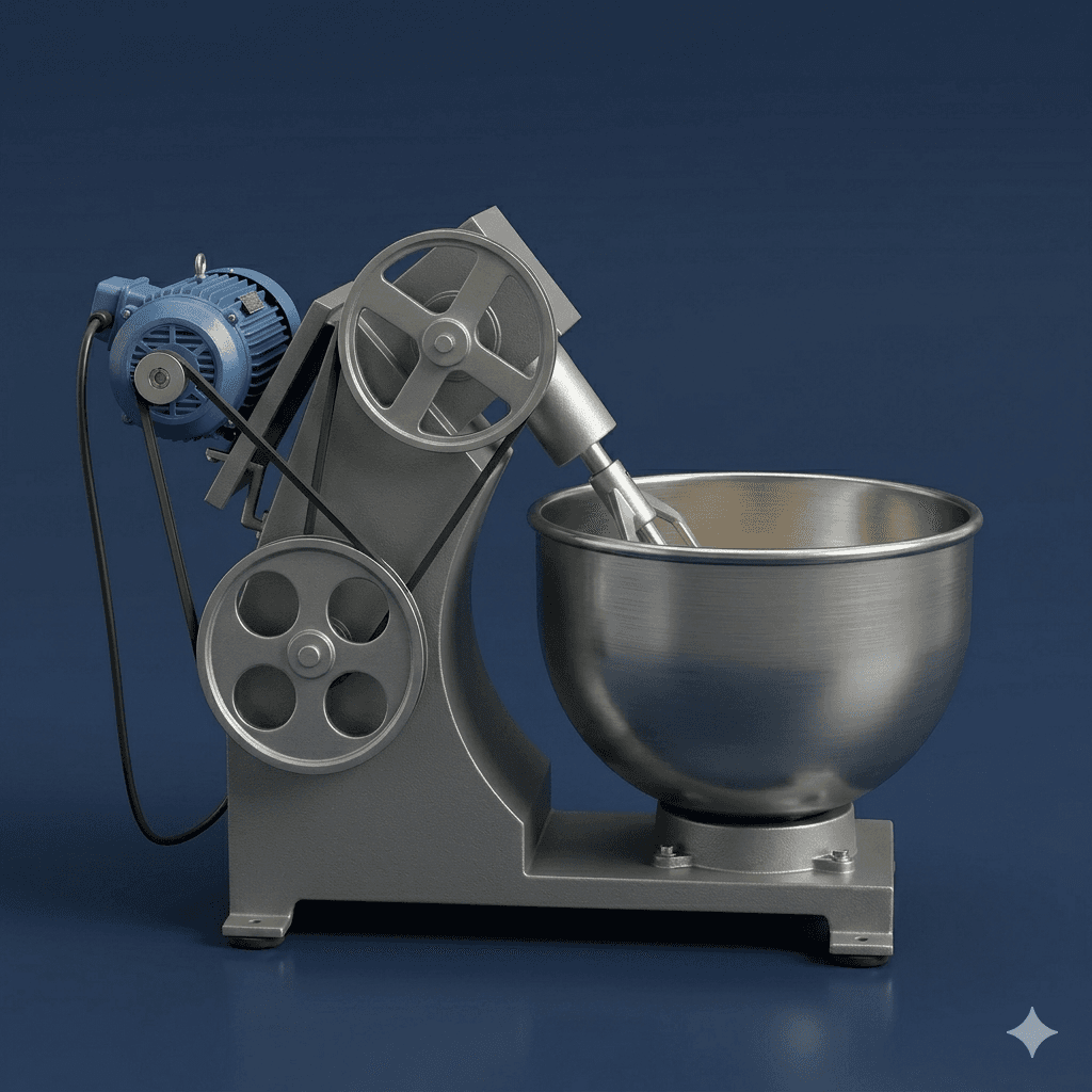 Atta Kneading Machine view 3
